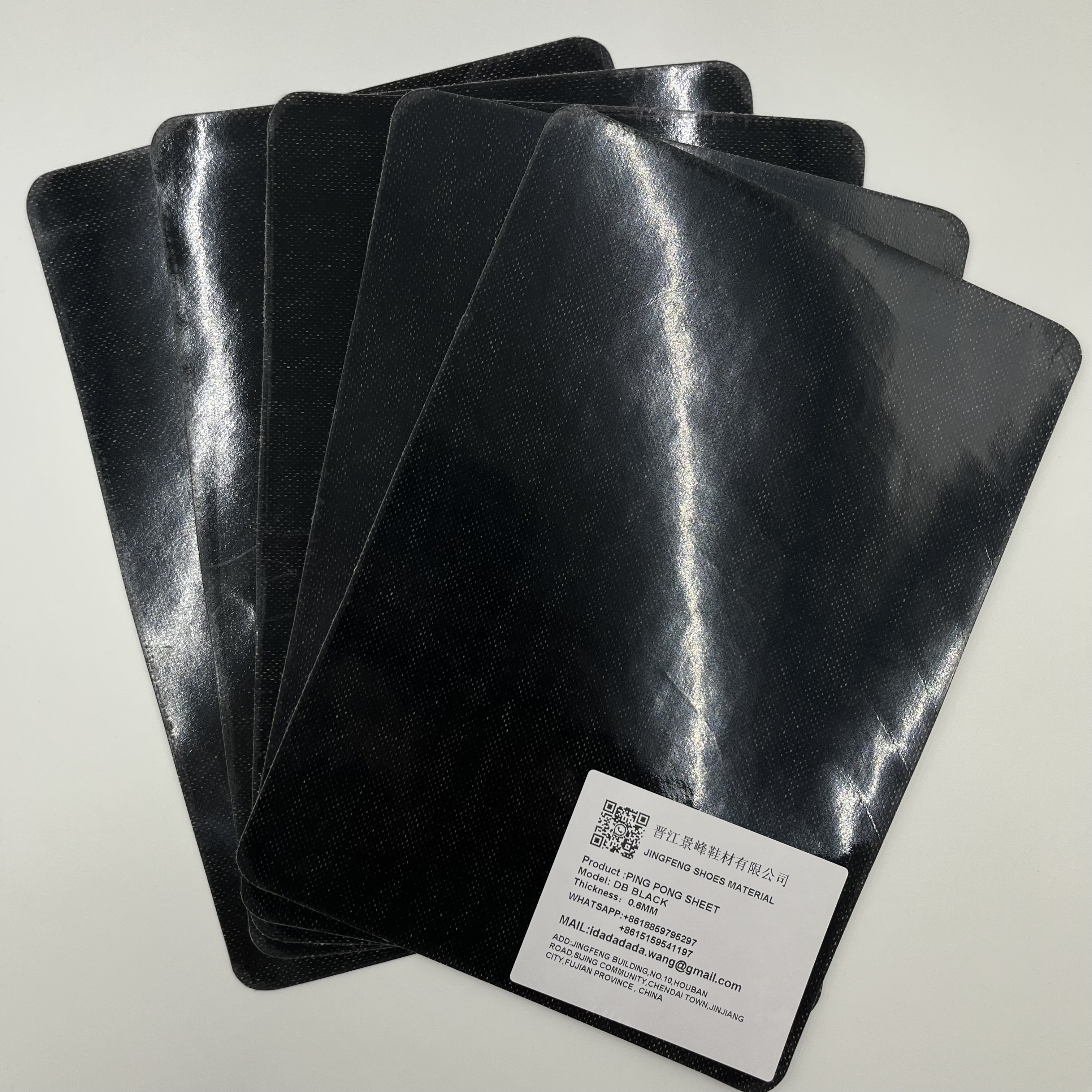 Ping Pong Sheet Black